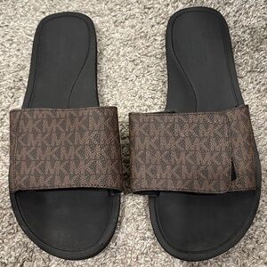 Michael Kors monogram slide